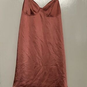 Elegant Satin Slip Dress